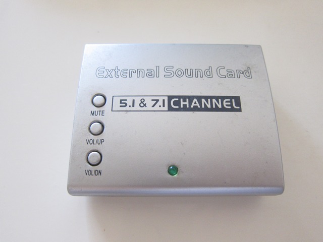 usb5.1聲道外接音效卡