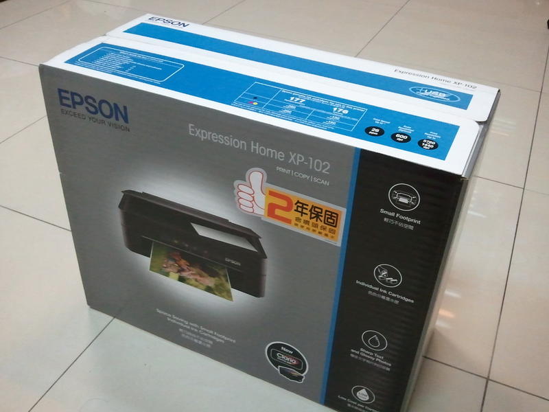 EPSON XP-102 三合一學生戰鬥複合機