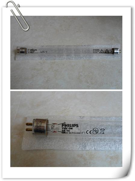 飛利浦PHILIPS TUV 6W 殺菌燈管