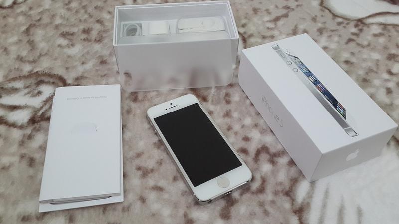 apple iphone5 32G白全機無刮傷....神腦保固
