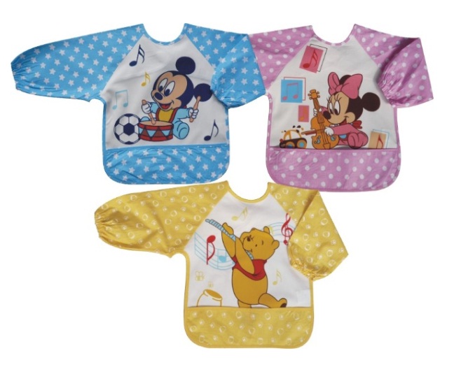 Disney防水反穿衣兒童口水衣