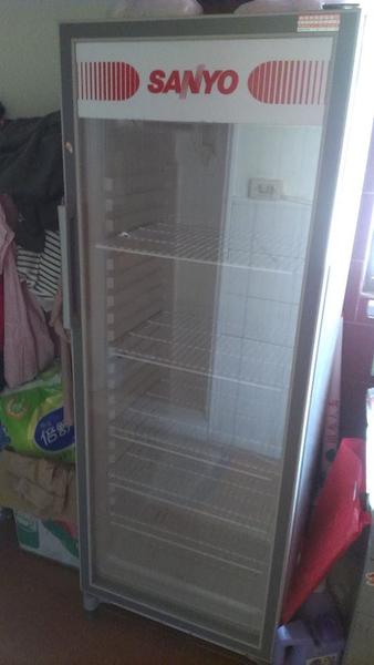 近全新單門冷藏冰箱