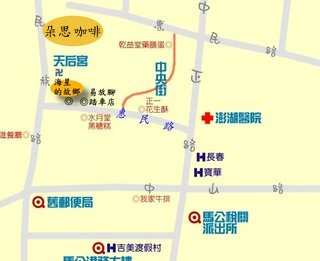 朵思咖啡簡餐位置圖