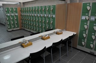 貝殼灣遊憩中心的梳妝台和保險櫃