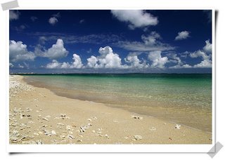 青螺海灘海水十分清澈
