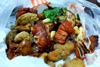 蒜頭下去炸的鹽酥雞香味更加豐富