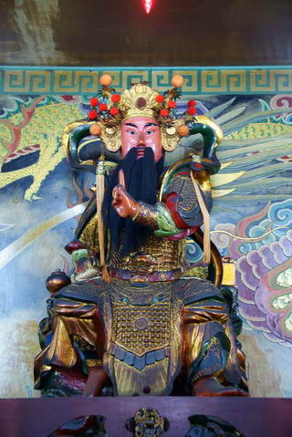 鎖港北極殿玄天上帝.作者：小歐