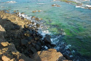 這一條海岸鮮少遊客也讓海水無比清澈