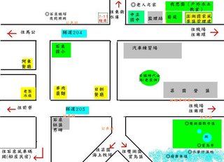 菜園遊憩區區域地圖（點照片一下可看大圖