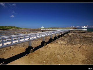 退潮時的雙曲橋