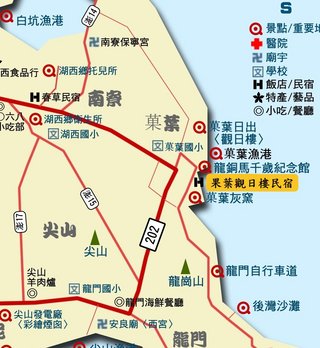 果葉觀日樓地圖