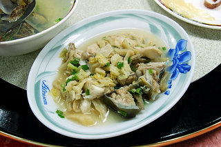 酸瓜魚，這天一筆點的是酸瓜石老魚，湯頭很鮮魚肉很嫩