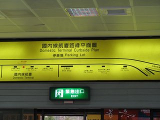 小港機場內部的平面圖