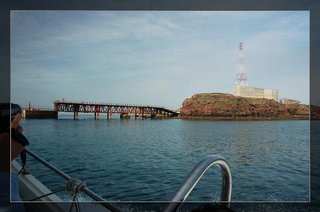 興建中連接望安島與將軍島的望將大橋