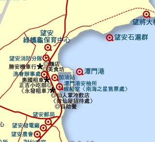 潭門港周邊生活地圖